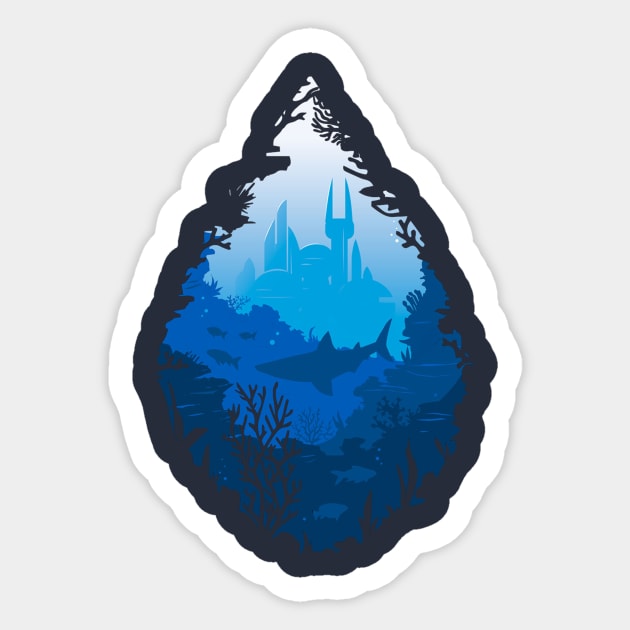 The lost City Sticker by dn1ce25